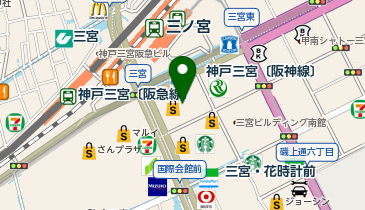MARCO BICEGO(マルコ ビチェゴ) 神戸阪急の地図画像