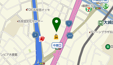 オリゾン五反田TOC店の地図画像