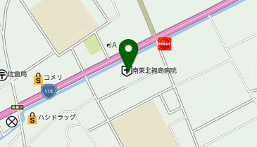 コンビニエンスストア サンキューの地図画像