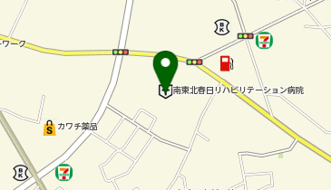 コンビニエンスストア はるかぜの地図画像