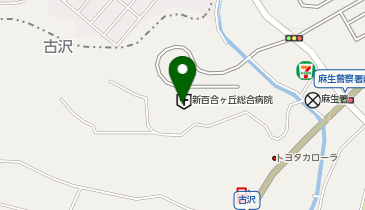 コンビニアロハの地図画像
