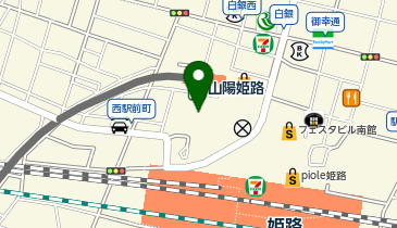 富屋 姫路駅前の地図画像