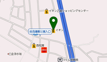 アイフレンド 乙金店の地図画像