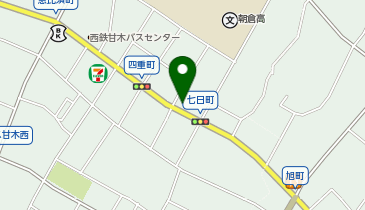 kaku(カク) 甘木店の地図画像