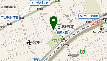 ジィオデシック*神戸の地図画像