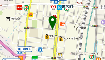 レトロげーむキャンプ ダンジョン店の地図画像