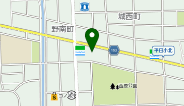 魚丼 西区西原町店の地図画像