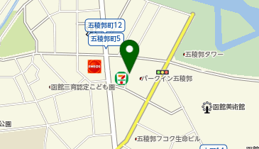 Salon'de ALIKA Hakodate(サロンド アリカ ハコダテ)の地図画像