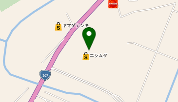 スーパーセンターニシムタ 大口店の地図画像