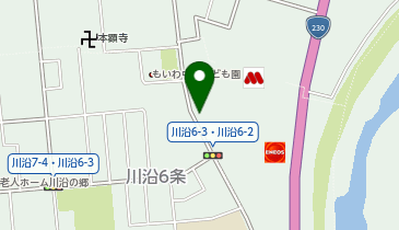 メイクワン 札幌川沿店の地図画像