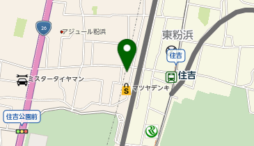 メイクワン 粉浜店の地図画像