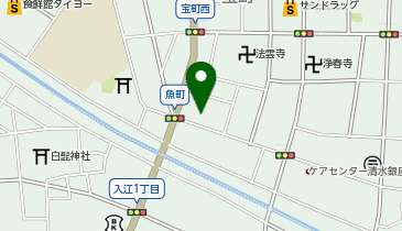 Bacchus(バッカス)株式会社 営業所の地図画像