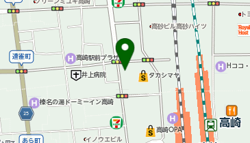 PRIVILEGE TAKASAKI(プリビレッジ タカサキ)の地図画像