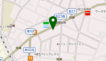 作業服屋アサヒ 赤川本店の地図画像