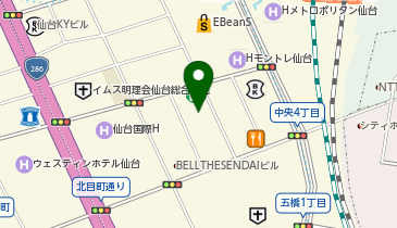 マナトレーディング株式会社 仙台ショールームの地図画像