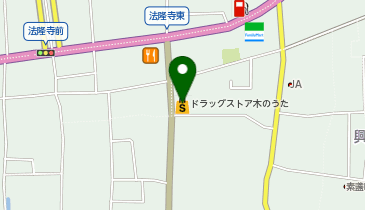 木のうた法隆寺店 クッキングスクールの地図画像