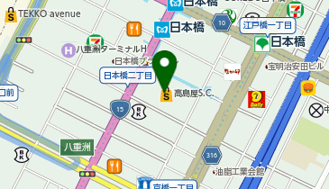 小洞天 日本橋高島屋店の地図画像