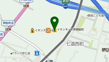 BARNS soho street(バーンズ ソーホー ストリート) イオンモール堺鉄砲町店の地図画像