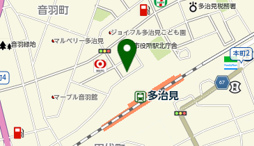 ブックタウン 多治見店の地図画像