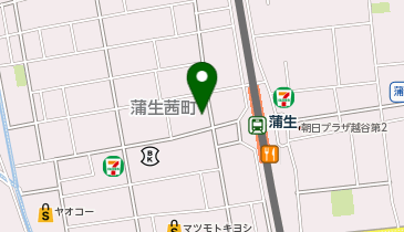 ドッグパラダイス 蒲生西口店の地図画像