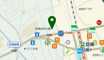 ヴェーネレ 東京目黒サロンの地図画像