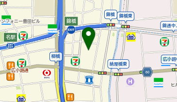 ヴェーネレ 名古屋名駅サロンの地図画像