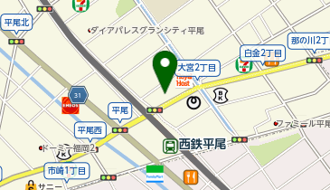 千鳥屋 平尾店 Patisserie(パティスリー) 一実の地図画像