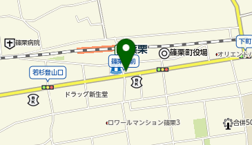 千鳥屋 篠栗店の地図画像