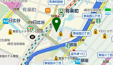 LONGCHAMP(ロンシャン) 阪急MEN'S TOKYOの地図画像