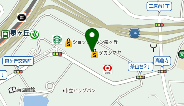 LONGCHAMP(ロンシャン) 泉北高島屋の地図画像