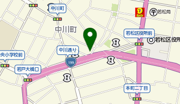 千鳥屋 若松店の地図画像