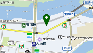三笠屋 大阪店の地図画像