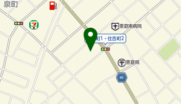 札幌トヨタ自動車 恵庭店の地図画像