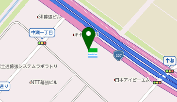 ラビィールサロン海浜幕張店の地図画像