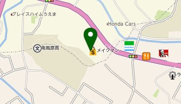 メイクマン 一日橋店の地図画像