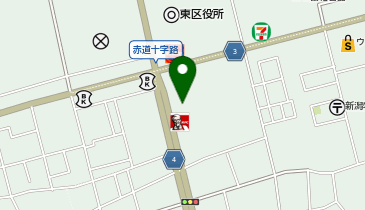 グッドライフ保険サービス 新潟エリアの地図画像