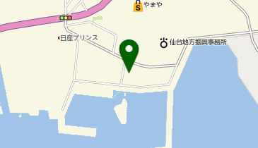 塩釜 まがき小屋の地図画像