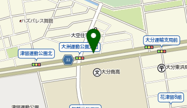 アラジン大分商業前店の地図画像