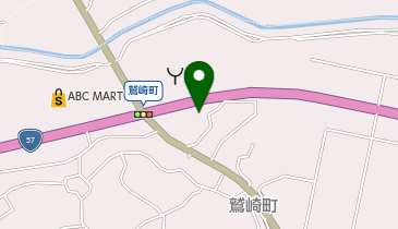 アラジン諫早店の地図画像