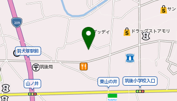 靴工房JUMBO(ジャンボ) 筑後店の地図画像