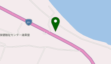 漬物の里ふるさと館の地図画像