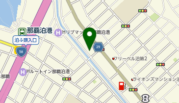 小麦の奴隷 那覇泊店の地図画像