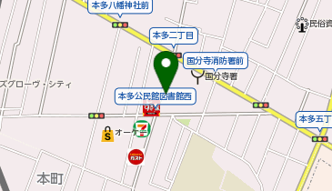 ヘッドスパ専門店フォンスの地図画像