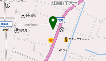 銀座に志かわ 熊本城南店の地図画像