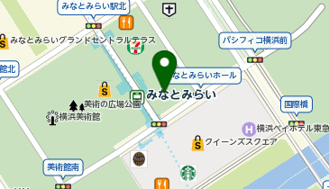 手しおごはん玄 みなとみらい店の地図画像