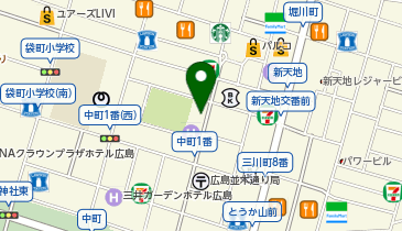 MRT(マート)広島の地図画像