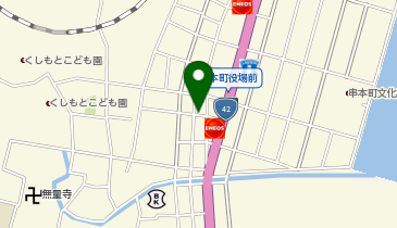 和歌山ヤクルト販売株式会社 串本センターの地図画像
