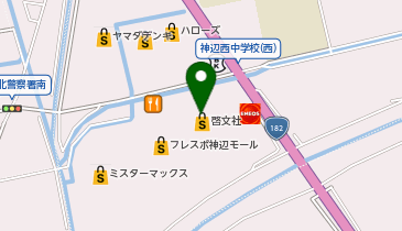みつばちランド 神辺店の地図画像