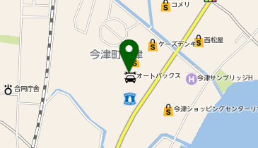 有限会社ブックマート 今津店の地図画像