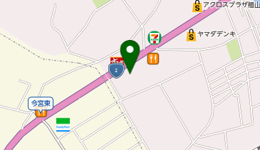 株式会社サンヨーエム 販売・リースの松永店の地図画像